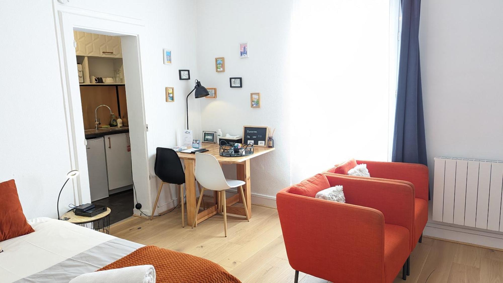 Appartement Hypercentre Calme Proche Centre Des Congres Angers Eksteriør billede